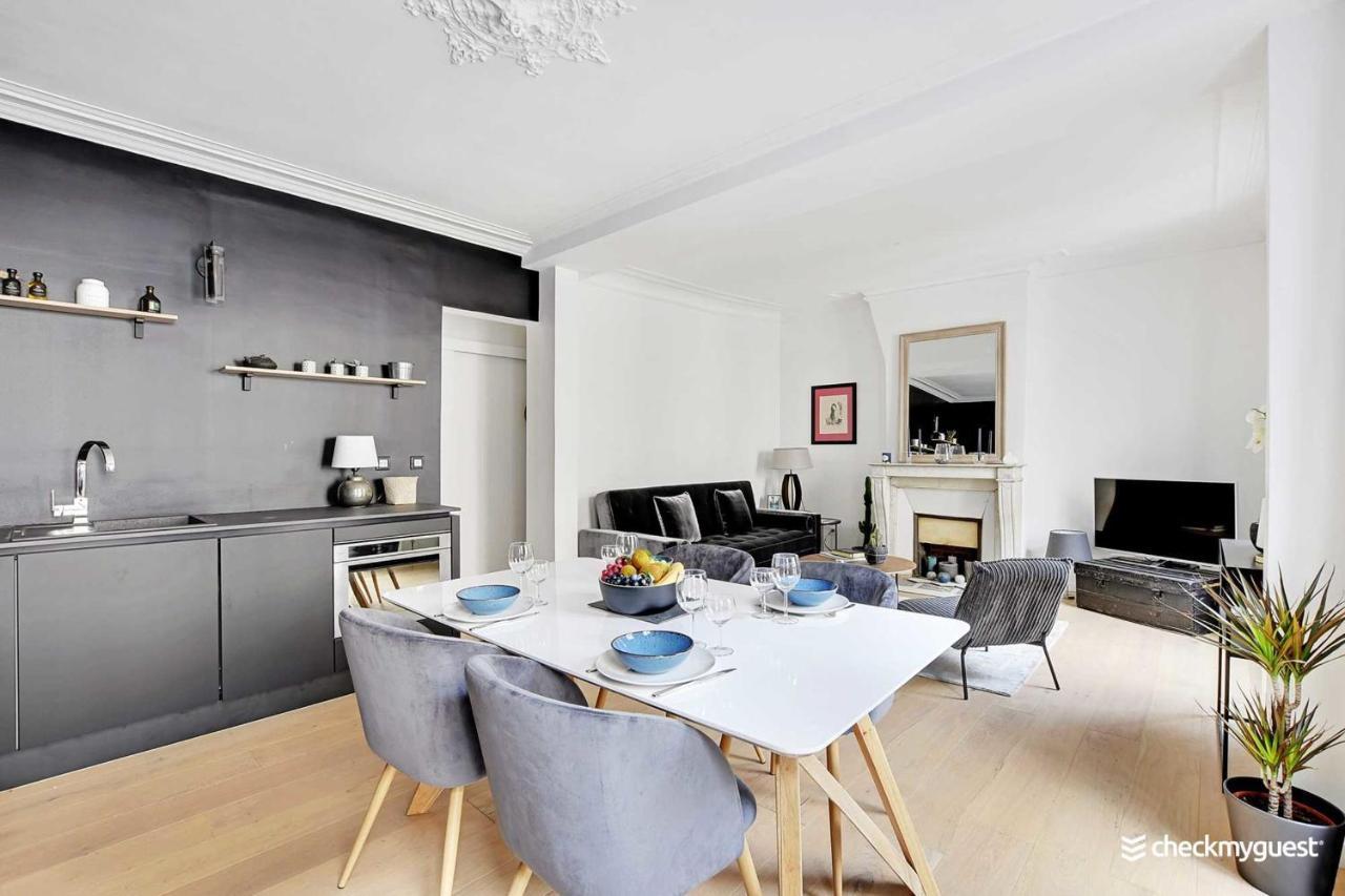 Elegant Apartment - 1Br-4P - Les Batignolles París Exterior foto