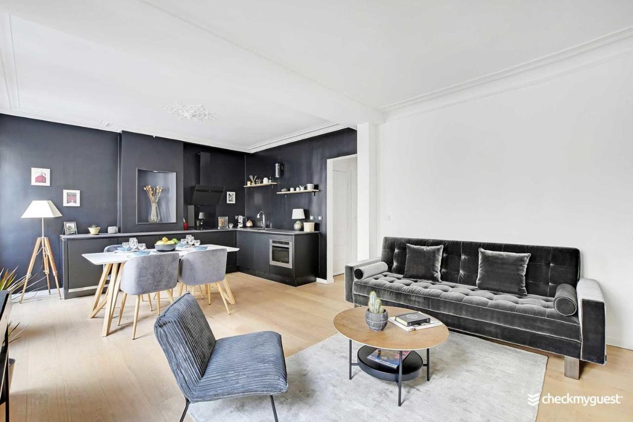 Elegant Apartment - 1Br-4P - Les Batignolles París Exterior foto